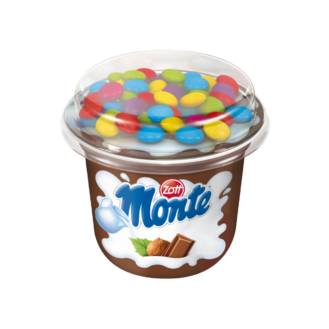 Monte çokollatë me karamele 14/70gr.