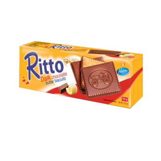 Ritto-biskota çokollatë të zezë 18/125g  005301