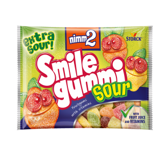 Nimm2 Gummi sour 18/100g      005656