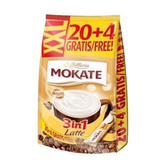 Mokate (3in1) latte XXL 6/360g.  007449