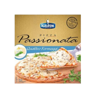 Pizza Passionata kater djathrat  6x310g   005084