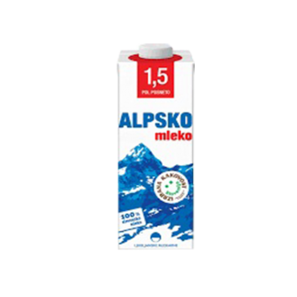 Alpsko Qumesht 1.5% 12/1L  004151