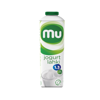 MU Jogurt 1,3%  12/1L   004161